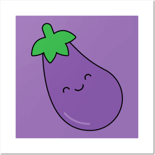 Eggplant Posters and Art